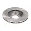 Jeu de 2 disques de frein avant ASHIKA 60-0K-002C - Visuel 2