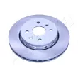 Jeu de 2 disques de frein avant ASHIKA 60-0K-012C - Visuel 1