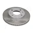 Jeu de 2 disques de frein avant ASHIKA 60-0K-014C - Visuel 1