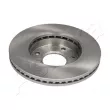 Jeu de 2 disques de frein avant ASHIKA 60-0K-014C - Visuel 2