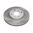 Jeu de 2 disques de frein avant ASHIKA 60-0K-015C - Visuel 1
