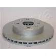 Jeu de 2 disques de frein avant ASHIKA 60-0K-016 - Visuel 1