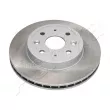 Jeu de 2 disques de frein avant ASHIKA 60-0K-016C - Visuel 1