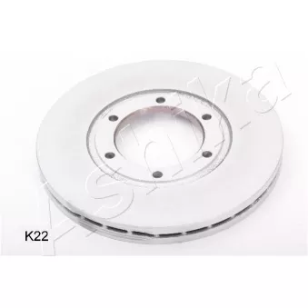 Jeu de 2 disques de frein avant ASHIKA 60-0K-K22