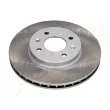 Jeu de 2 disques de frein avant ASHIKA 60-0K-K24C - Visuel 1