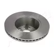 Jeu de 2 disques de frein avant ASHIKA 60-0L-L01C - Visuel 2