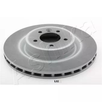 Jeu de 2 disques de frein avant ASHIKA 60-0L-L02