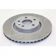 Jeu de 2 disques de frein avant ASHIKA 60-0L-L05C - Visuel 1