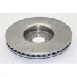 Jeu de 2 disques de frein avant ASHIKA 60-0L-L05C - Visuel 2