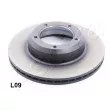 Jeu de 2 disques de frein avant ASHIKA 60-0L-L09 - Visuel 1
