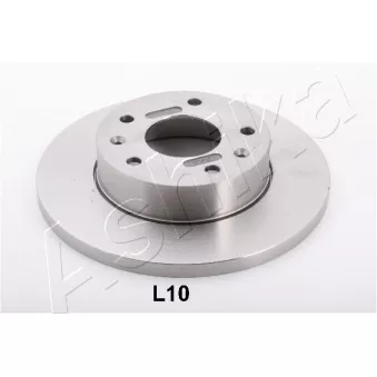 Jeu de 2 disques de frein avant ASHIKA 60-0L-L10