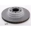 Jeu de 2 disques de frein avant ASHIKA 60-0L-L11 - Visuel 1