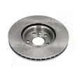 Jeu de 2 disques de frein avant ASHIKA 60-0L-L13C - Visuel 2