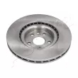 Jeu de 2 disques de frein avant ASHIKA 60-0L-L16C - Visuel 2