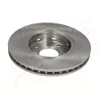 Jeu de 2 disques de frein avant ASHIKA 60-0M-M02C - Visuel 2