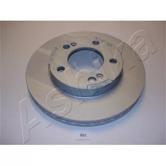 Jeu de 2 disques de frein avant ASHIKA 60-0S-S03
