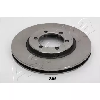Jeu de 2 disques de frein avant ASHIKA 60-0S-S05