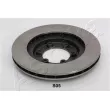 Jeu de 2 disques de frein avant ASHIKA 60-0S-S05 - Visuel 2