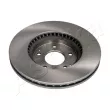 Jeu de 2 disques de frein avant ASHIKA 60-0S-S06C - Visuel 2