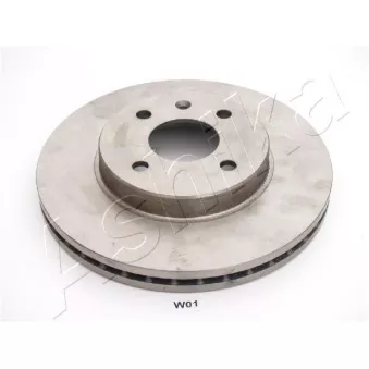 Jeu de 2 disques de frein avant ASHIKA 60-0W-001