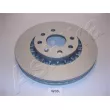 Jeu de 2 disques de frein avant ASHIKA 60-0W-005 - Visuel 1