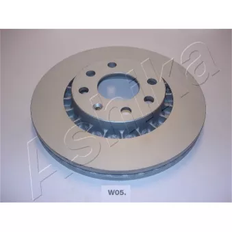 Jeu de 2 disques de frein avant ASHIKA 60-0W-005