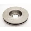 Jeu de 2 disques de frein avant ASHIKA 60-0W-005 - Visuel 2