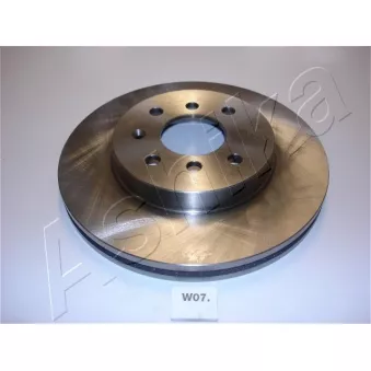 Jeu de 2 disques de frein avant ASHIKA 60-0W-007