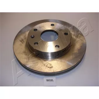Jeu de 2 disques de frein avant ASHIKA 60-0W-008