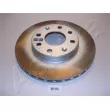 Jeu de 2 disques de frein avant ASHIKA 60-0W-010 - Visuel 1