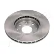 Jeu de 2 disques de frein avant ASHIKA 60-0W-010C - Visuel 2