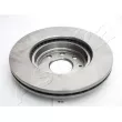 Jeu de 2 disques de frein avant ASHIKA 60-0W-013 - Visuel 2