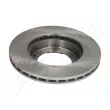 Jeu de 2 disques de frein avant ASHIKA 60-0W-014C - Visuel 2