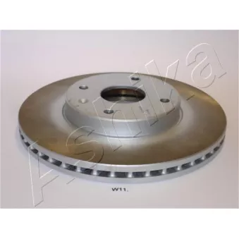 Jeu de 2 disques de frein avant ASHIKA 60-0W-W11