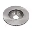 Jeu de 2 disques de frein avant ASHIKA 60-0W-W11C - Visuel 2