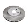 Jeu de 2 disques de frein avant ASHIKA 60-0W-W15C - Visuel 1