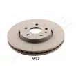Jeu de 2 disques de frein avant ASHIKA 60-0W-W17 - Visuel 1