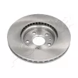 Jeu de 2 disques de frein avant ASHIKA 60-0W-W17C - Visuel 2