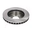 Jeu de 2 disques de frein avant ASHIKA 60-0W-W20C - Visuel 2
