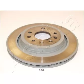 Jeu de 2 disques de frein arrière ASHIKA 61-00-006