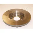 Jeu de 2 disques de frein arrière ASHIKA 61-00-007 - Visuel 2