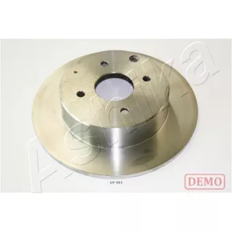 Jeu de 2 disques de frein arrière ASHIKA 61-00-0130C