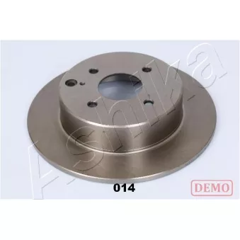 Jeu de 2 disques de frein arrière ASHIKA 61-00-0140C