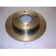 Jeu de 2 disques de frein arrière ASHIKA 61-00-016C - Visuel 1