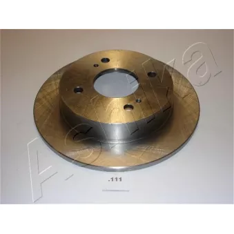 Jeu de 2 disques de frein arrière ASHIKA