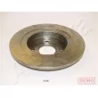 Jeu de 2 disques de frein arrière ASHIKA 61-01-115C - Visuel 2