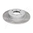 Jeu de 2 disques de frein arrière ASHIKA 61-01-155C - Visuel 1
