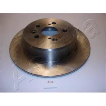 Jeu de 2 disques de frein arrière ASHIKA 61-02-208