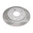 Jeu de 2 disques de frein arrière ASHIKA 61-02-243C - Visuel 1