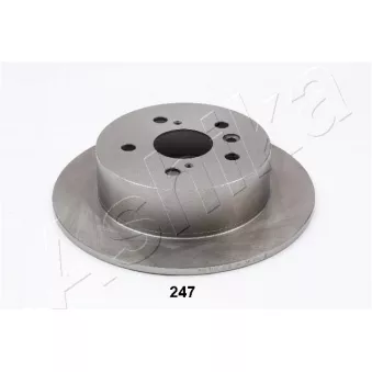 Jeu de 2 disques de frein arrière ASHIKA 61-02-247